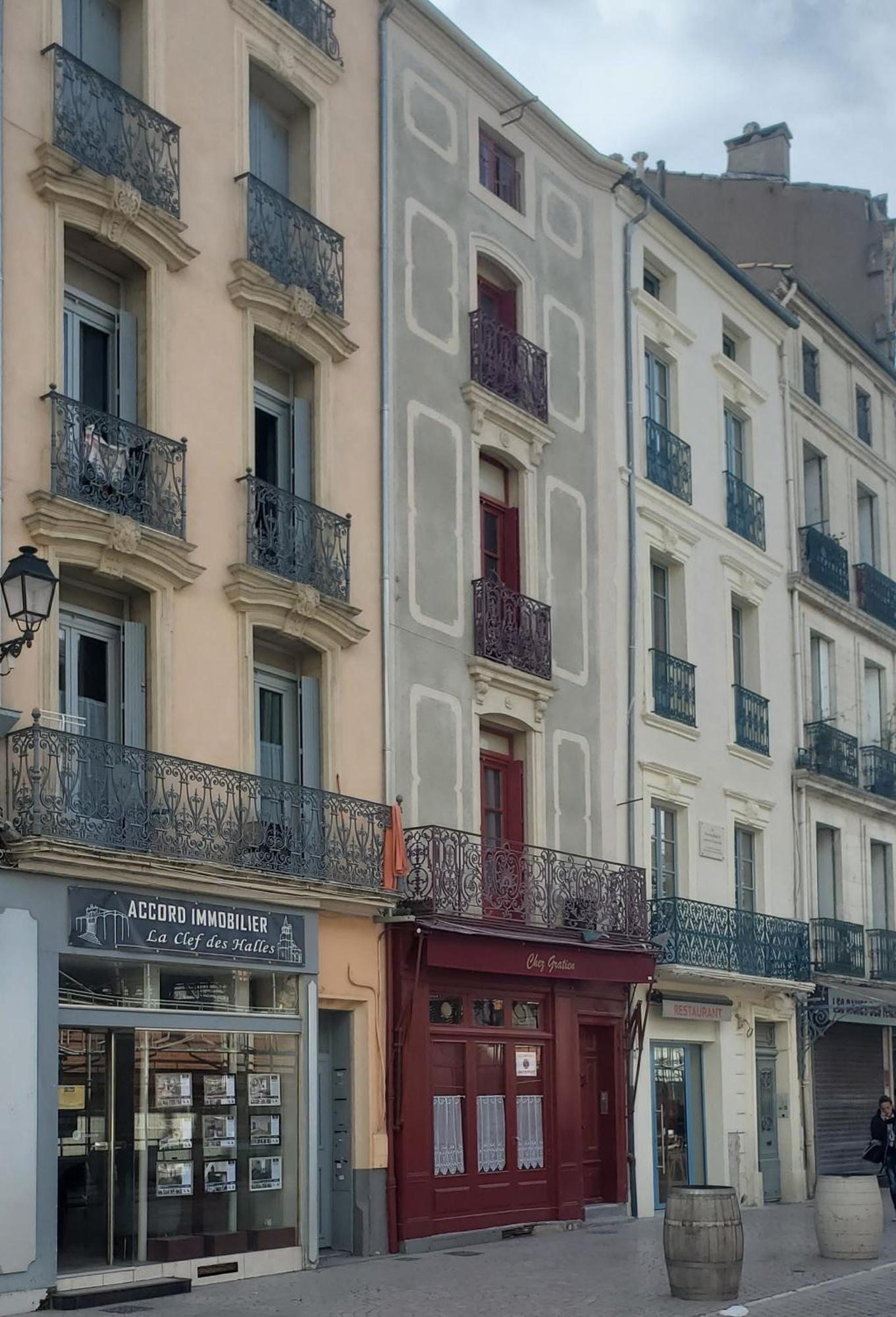 Le Patio, Climatisation Terrasse Wi-Fi Netflix 15 Mn Coeur De Ville Béziers Exteriör bild